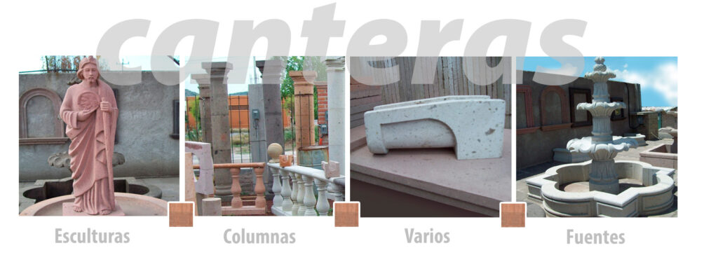 Venta de columnas y esculturas de cantera