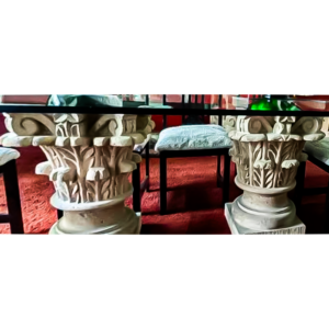BASE PARA MESA CANTERA BLANCA MEXICANA CORINTIOS